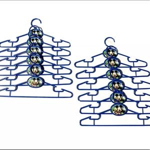 12 Pc Mickey Mouse & Pluto Kids’ Clothes Hangers